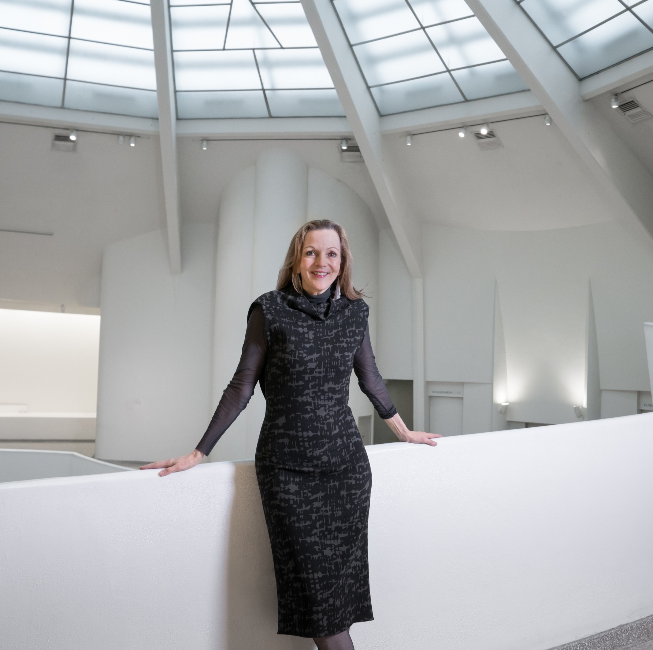 Alexandra Munroe photo in Guggenheim NYC