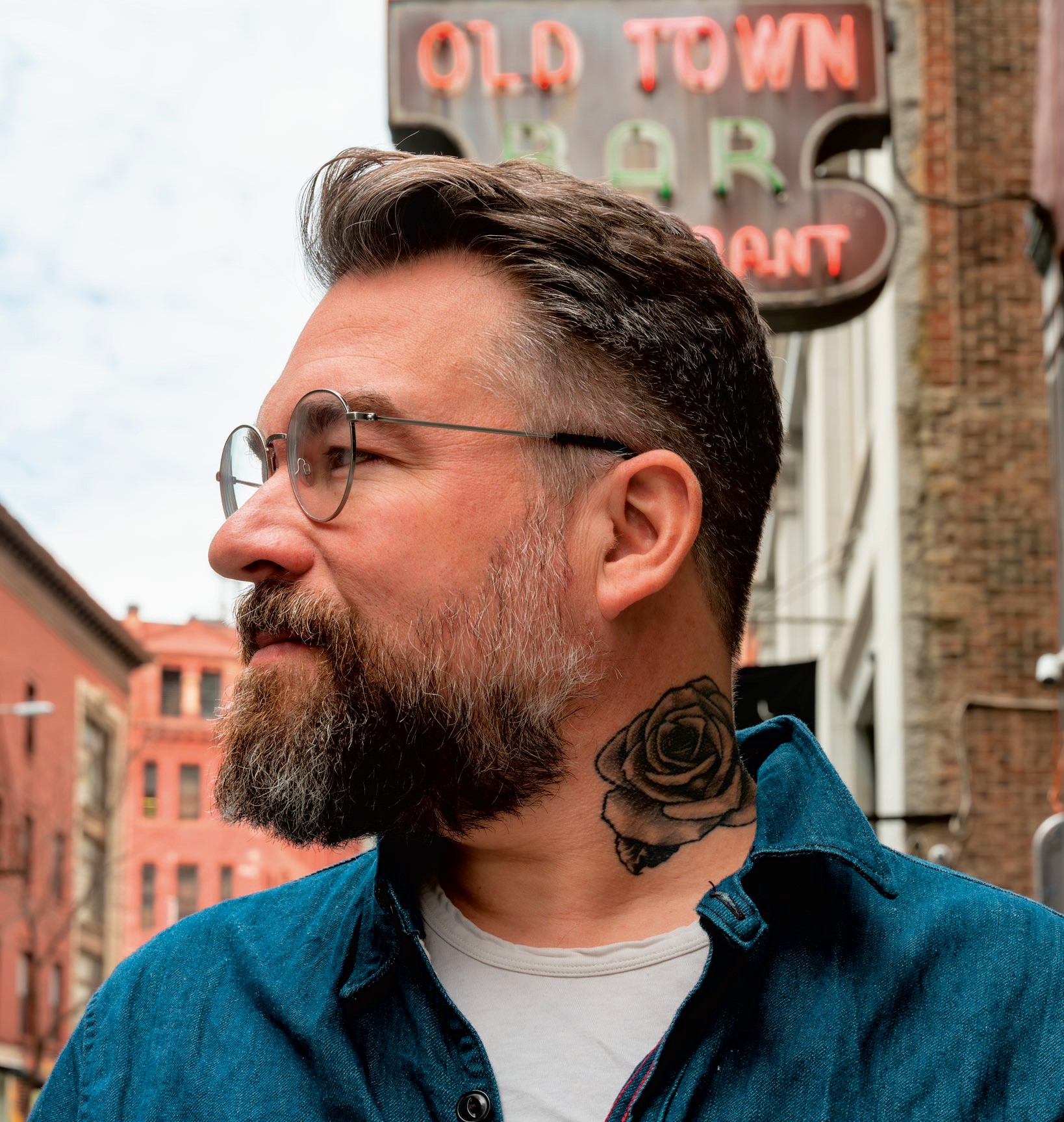 Headshot of author Isaac Fitzgerald