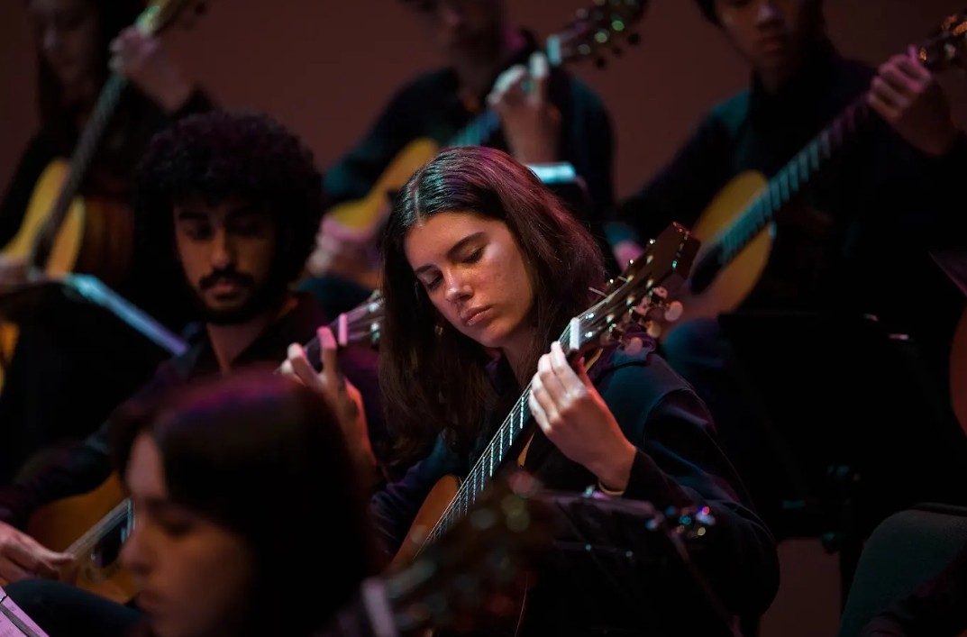 musician playing with ACGYO