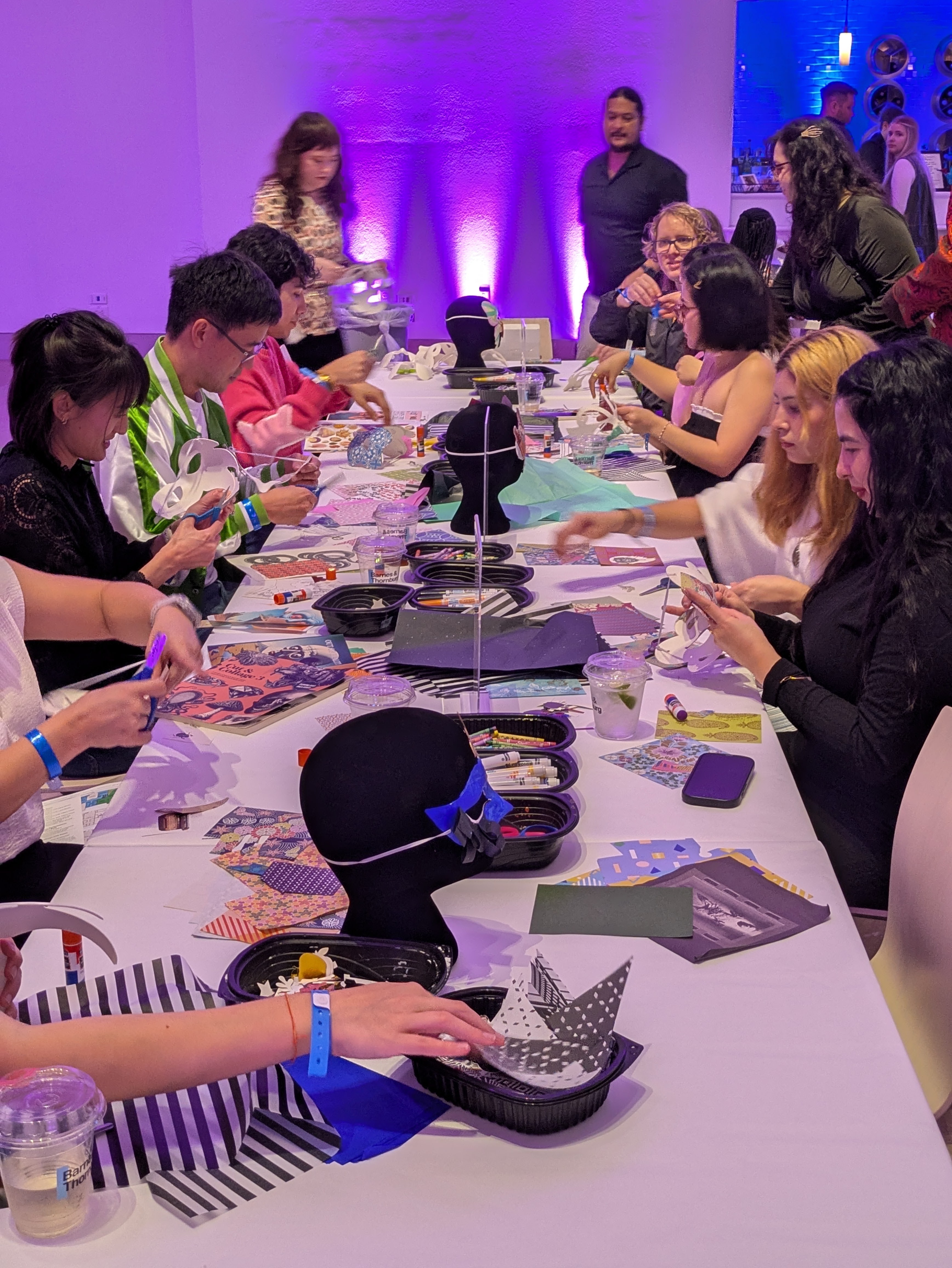 Late Night art making activity