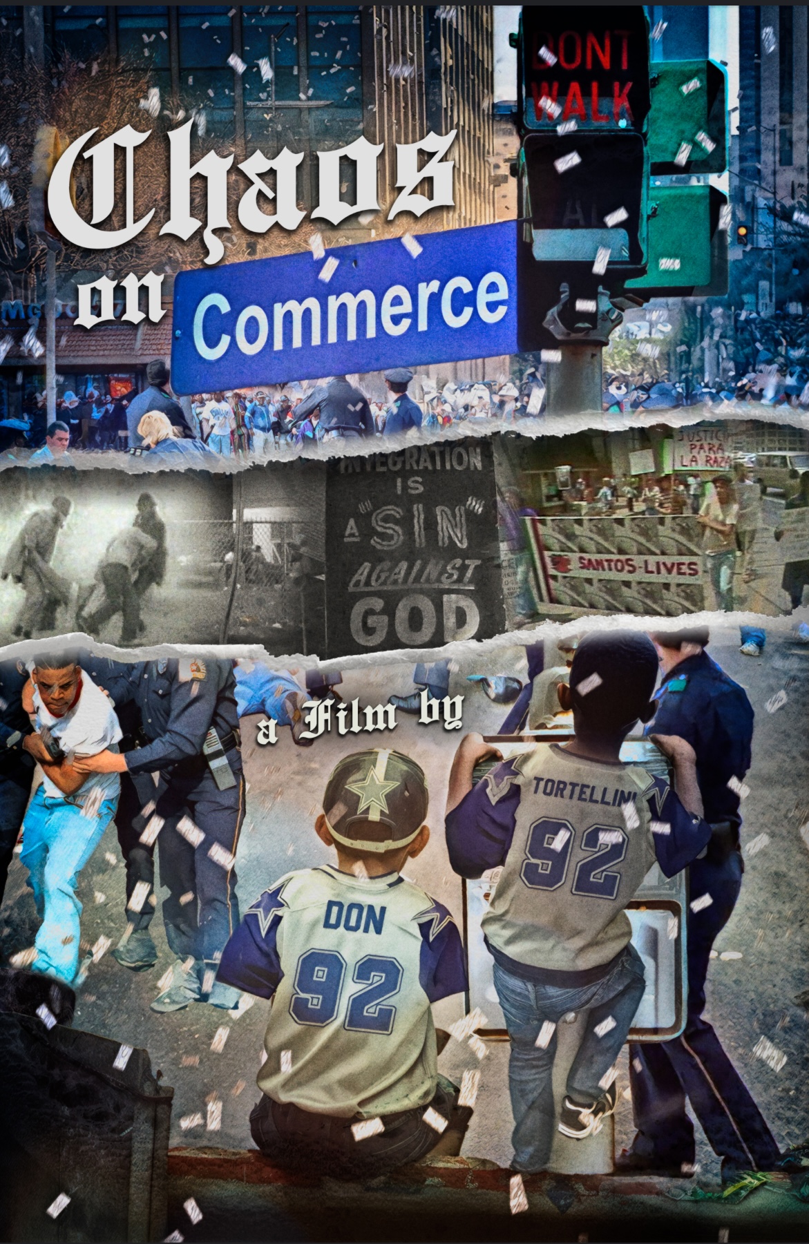 chaos on commerce film poster