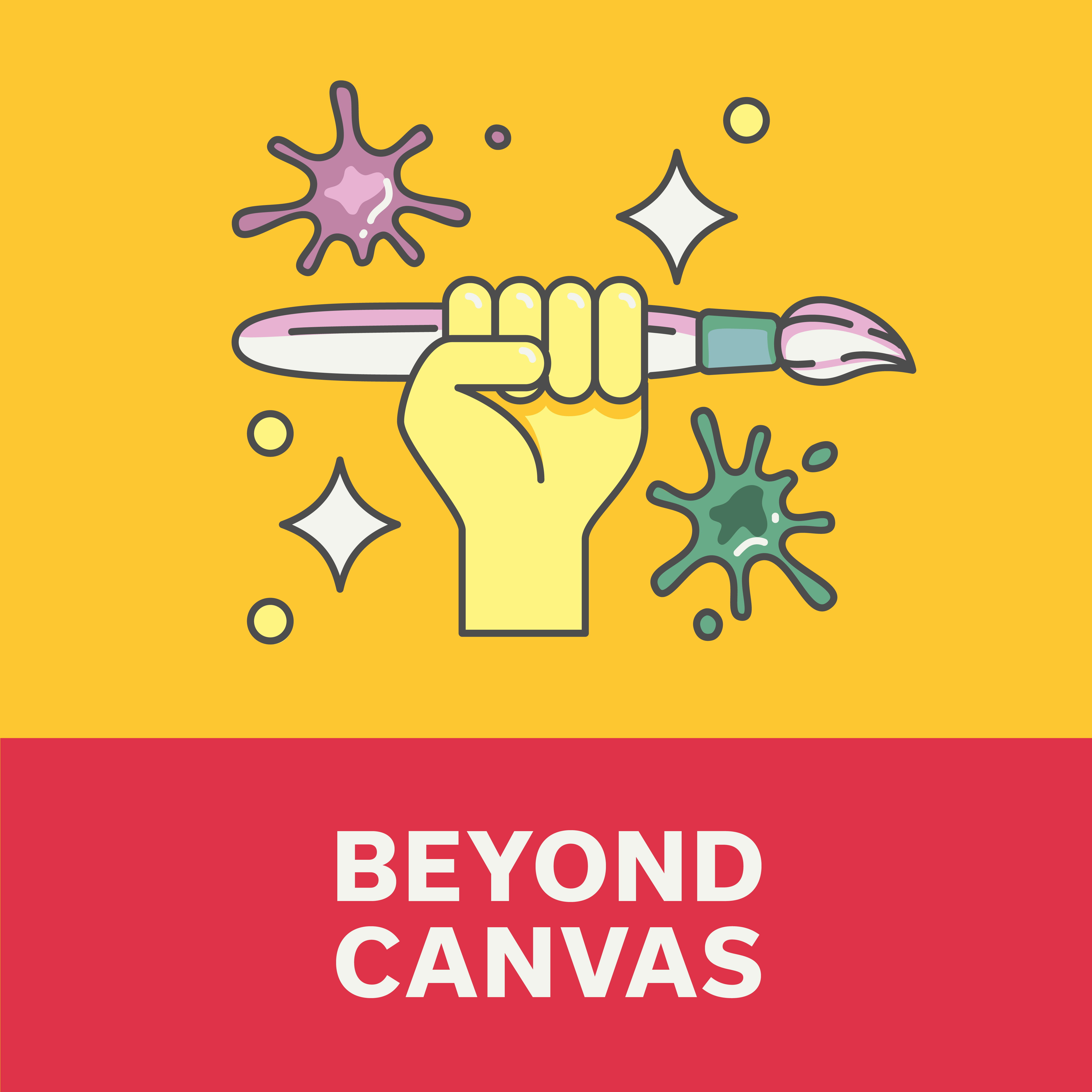 Summer Camp: Beyond Canvas flyer